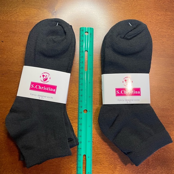 Socks. Women’s Black socks. New. - Picture 4 of 8